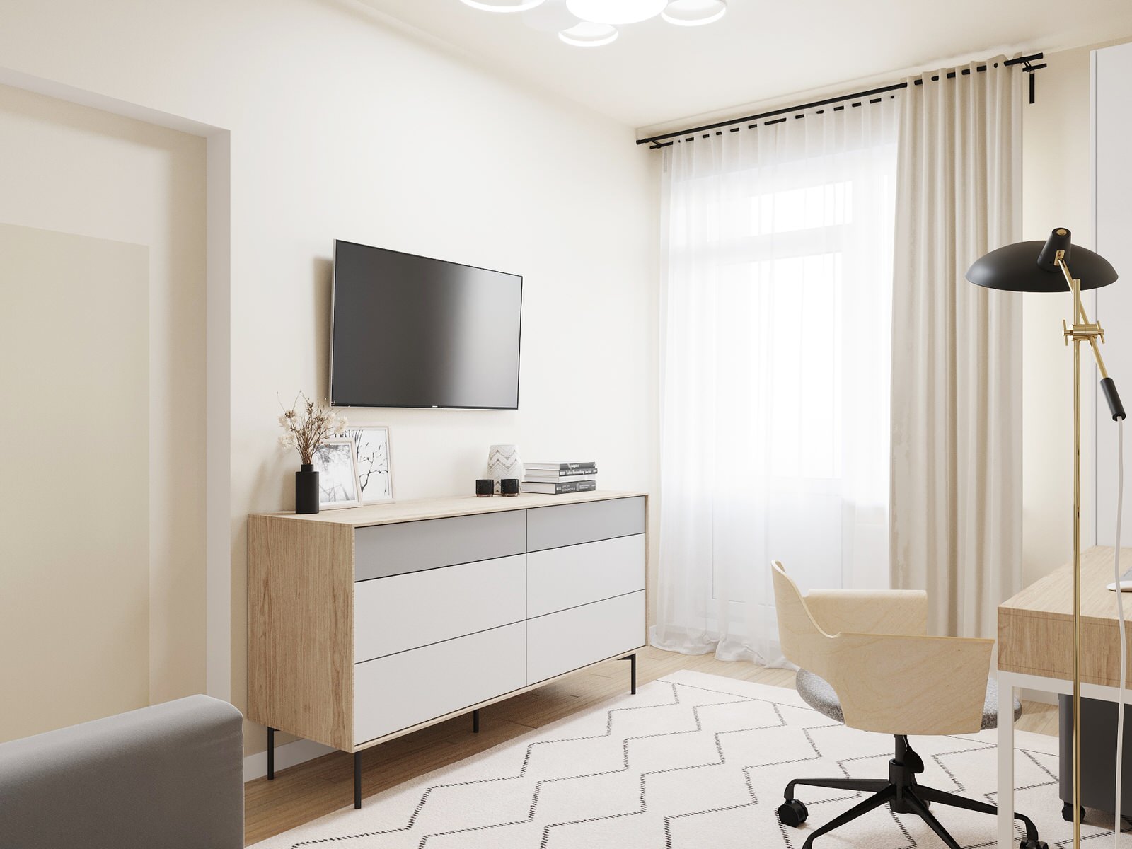 3-х комнатная квартира в ЖК Новоорловский  73 м.кв