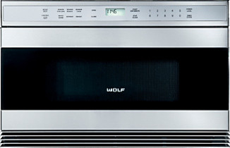 Wolf 24" Drawer Microwave Oven - Contemporary - Microwave Ovens - by