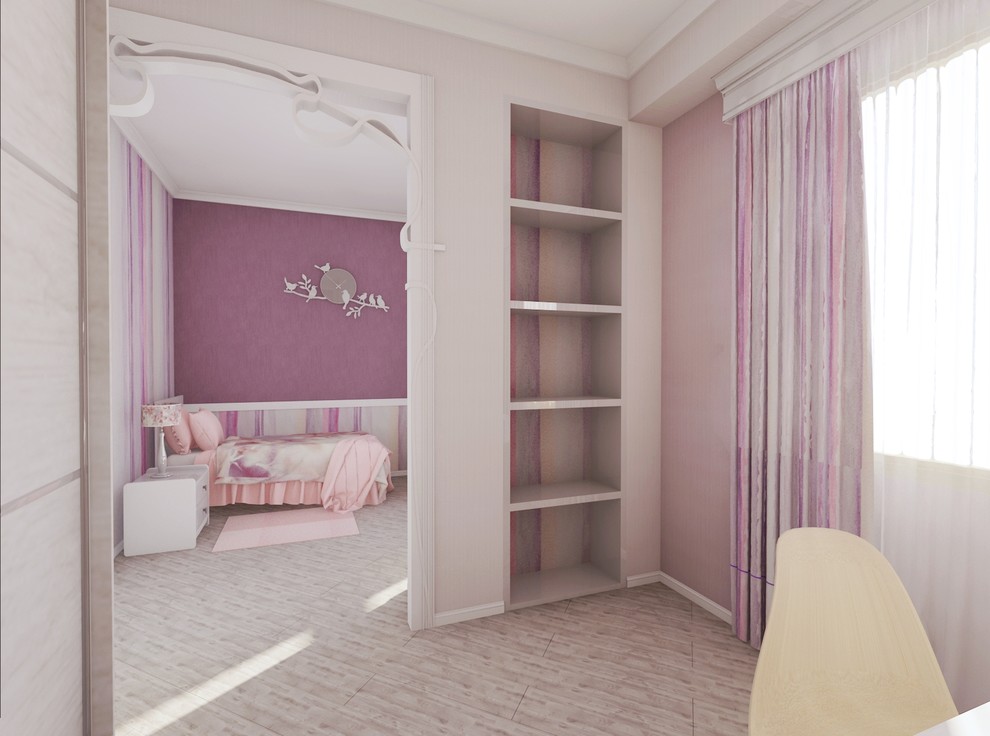 Интерьер комнаты для девочки в Лазурной долине