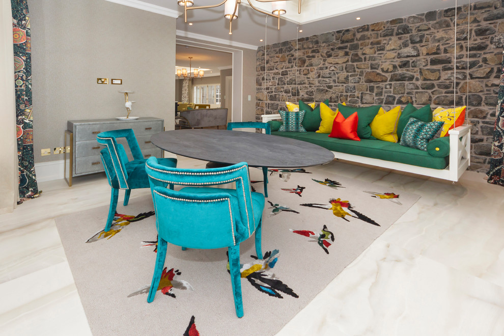 Broughshane - Northern Ireland - Farmhouse - Living Room - Belfast - by