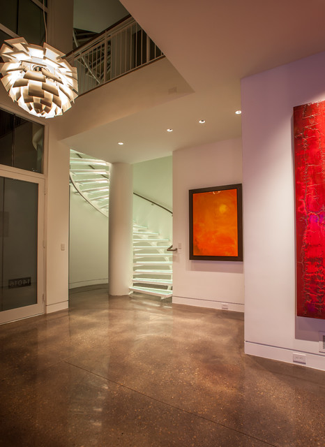 Contemporary Entry contemporain-entree