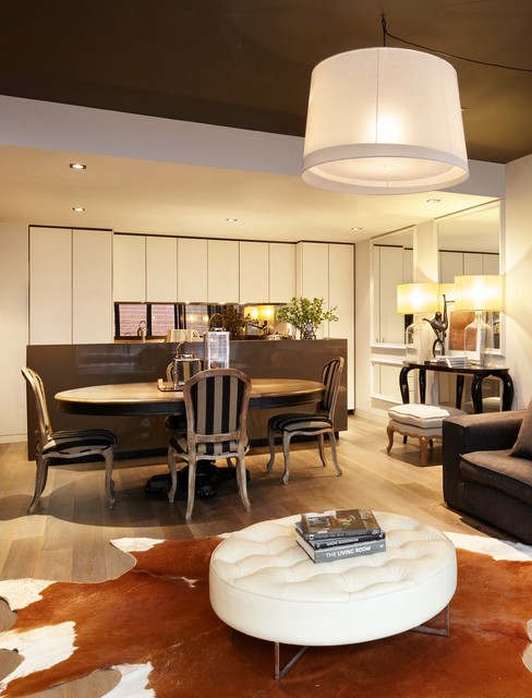 Apartment Kitchen & Dining contemporary-vardagsrum