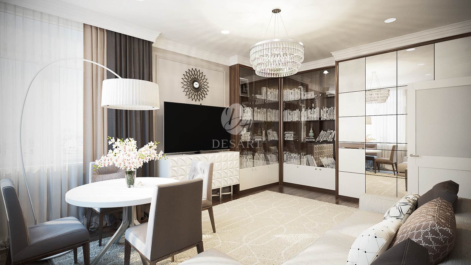 Проект квартиры. КВАРТИРА В ВЫХИНО