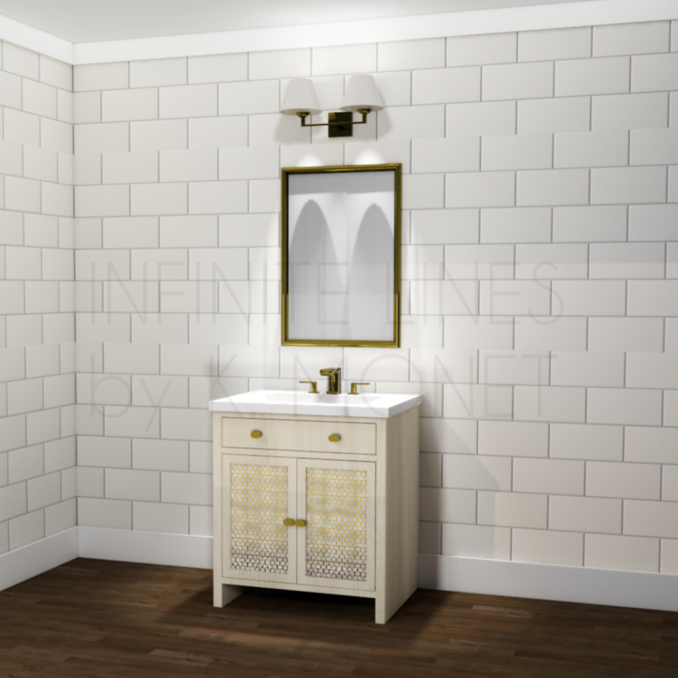 The Gridline Vanity