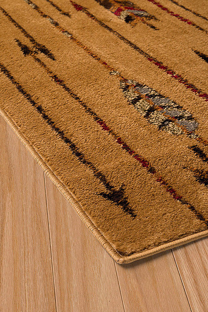 United Weavers Affinity Quilted Arrow Rug, Natural, 750-06317, 1'11
