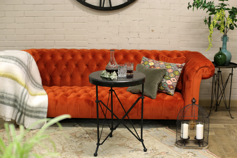 Яркие акценты в интерьере