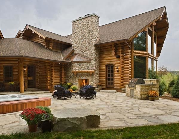 Patio - rustic patio idea
