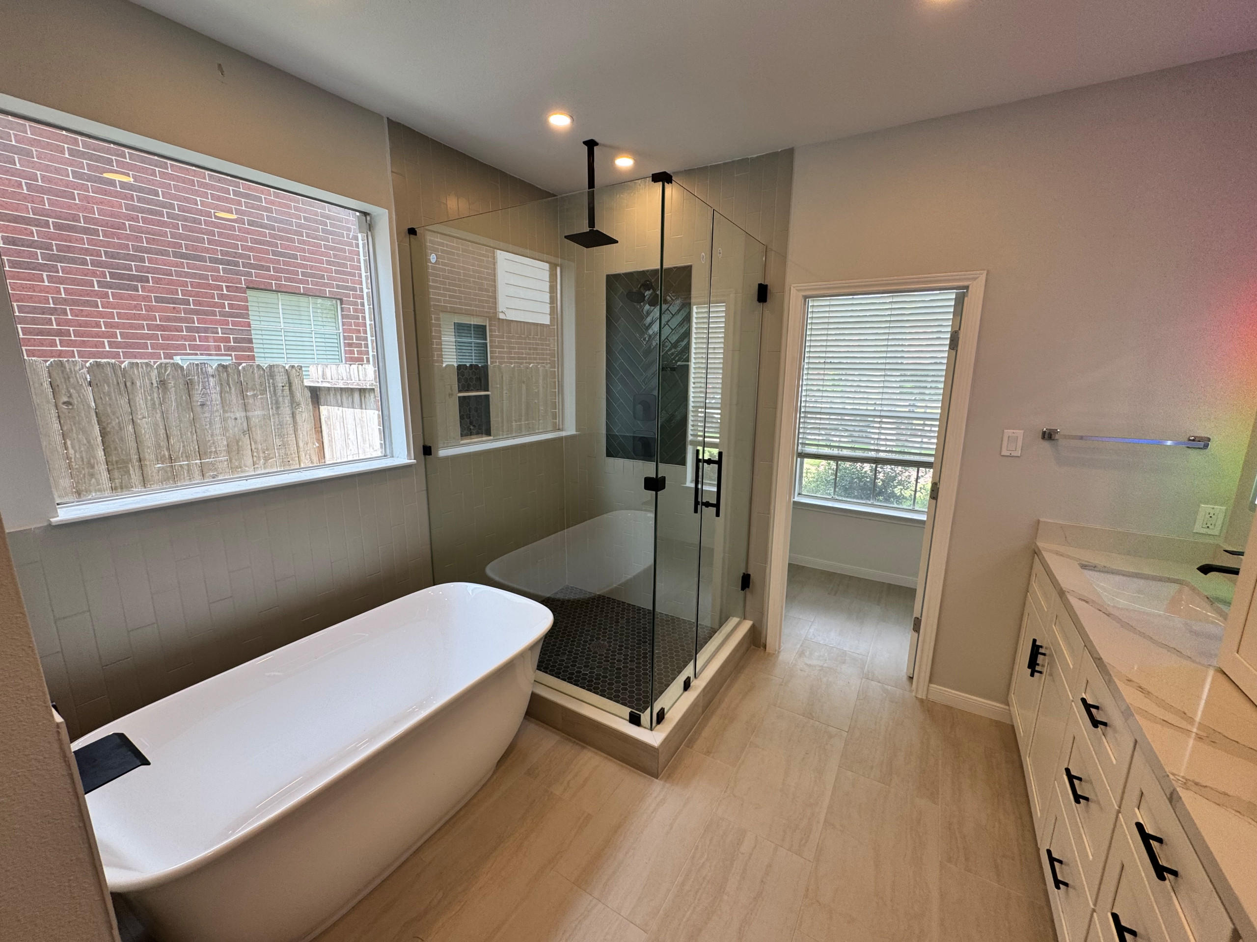 green bathroom
