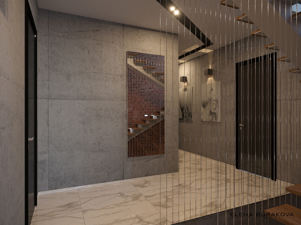 Холл 1 этажа. Дом в мкр. Удачный