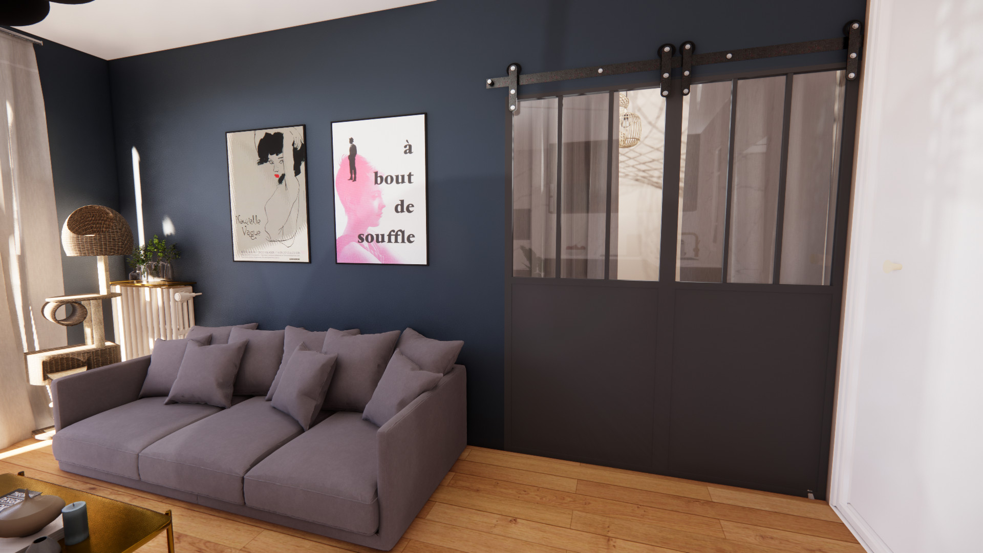 Rénovation totale d'un studio de 29m²