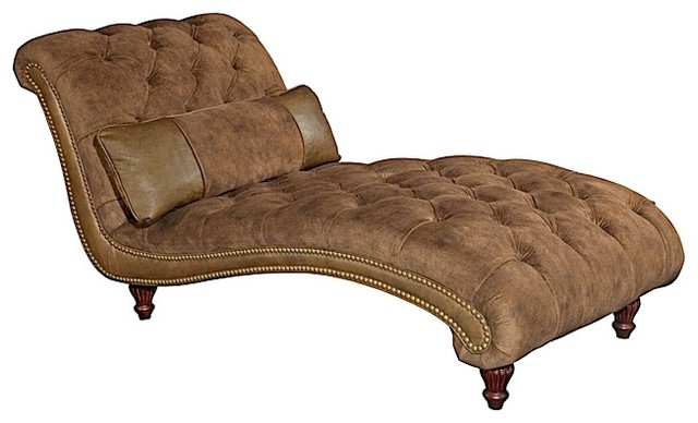 Shadow Mountain Tufted Romantic Chaise Lounge