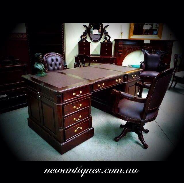 Partner Desk 180cm Traditional Home Office Melbourne By