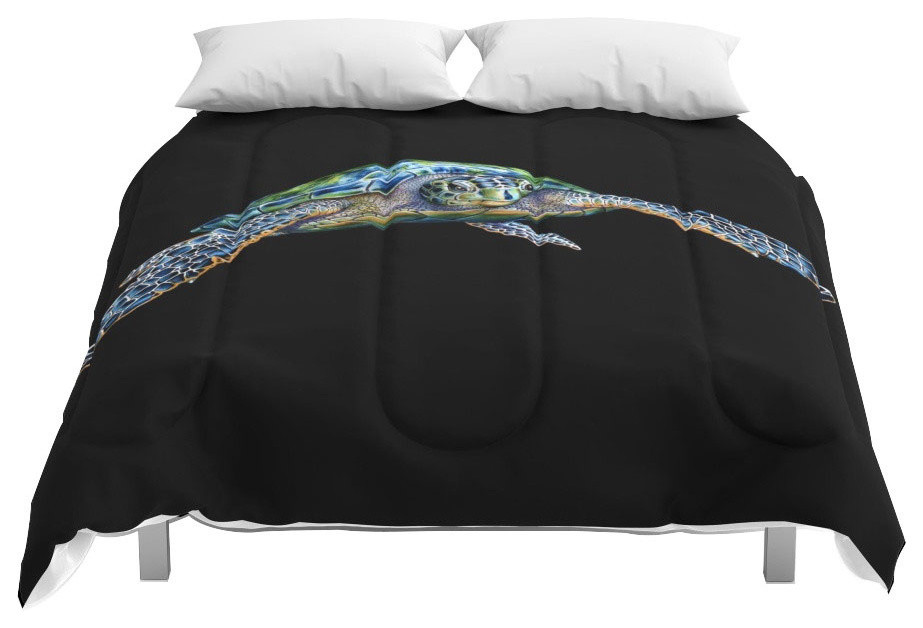 Sea Turtle Comforter Beach Style Comforters And Comforter Sets