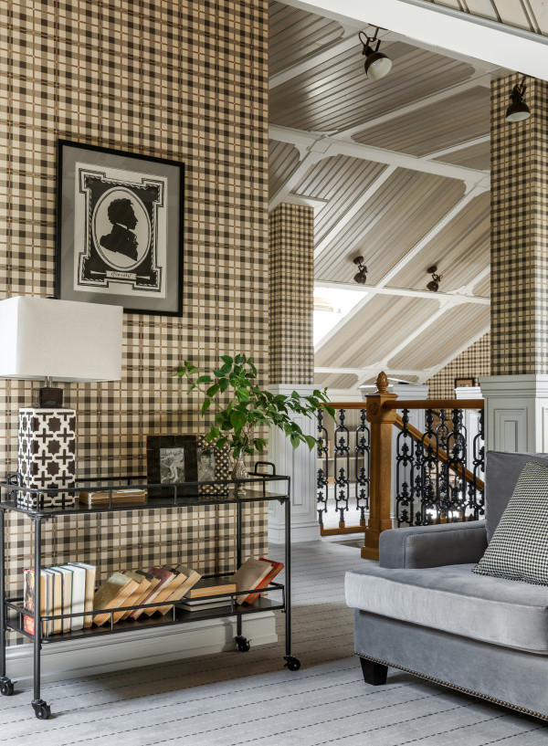 Интерьер дуплекса в поселке Бристоль Московская область. Правое крыло