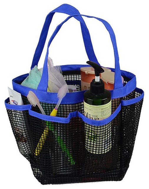Mesh Shower Caddy Tote Bathroom Storage Bag