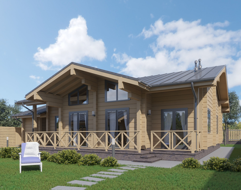 Дом из клееного бруса в Тольятти