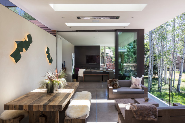 Near | Far House contemporary-terrace