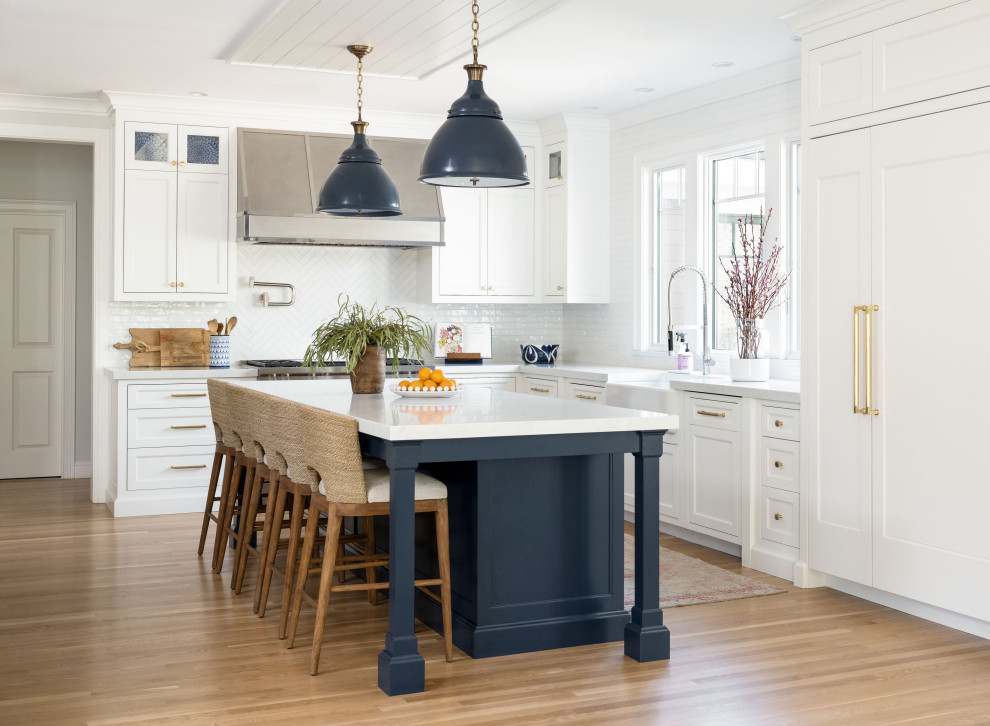 Kitchen - transitional kitchen idea in Boston