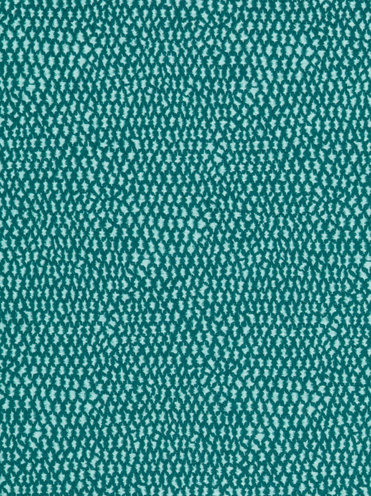 Mystic Aqua Teal Animal Skins Small Scale Woven Solid Texture  Upholstery Fabric