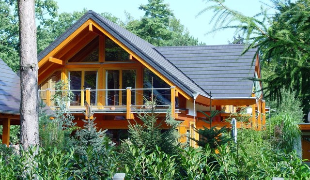 Landhaus: Modernes Fachwerkhaus im nordischen Stil - Landhausstil