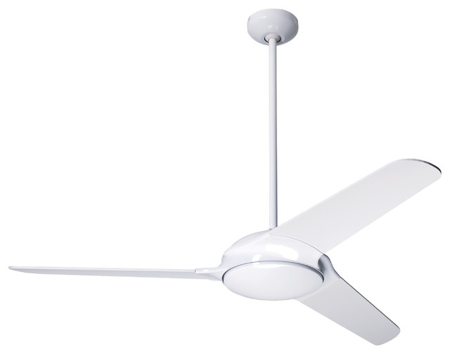 white modern fan