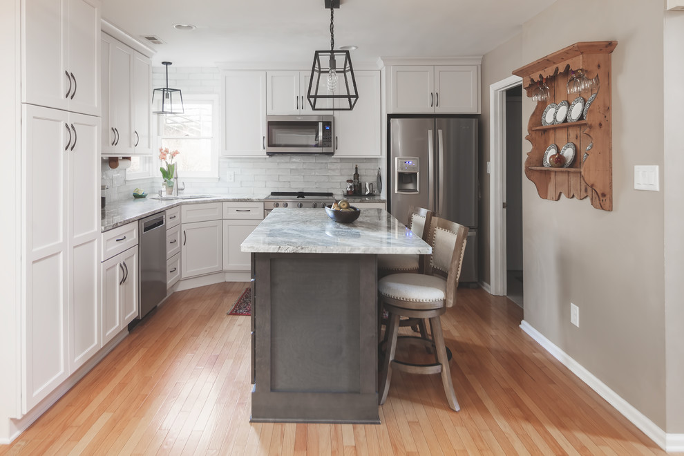 Transitional Kitchen Remodel Charlotte, NC - Transitional - Kitchen ...