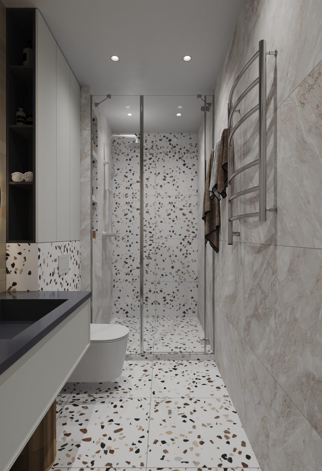 Дизайн проект квартиры 160м