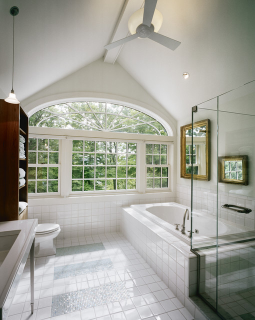 Split Oaks Farm bath landstil-badevaerelse
