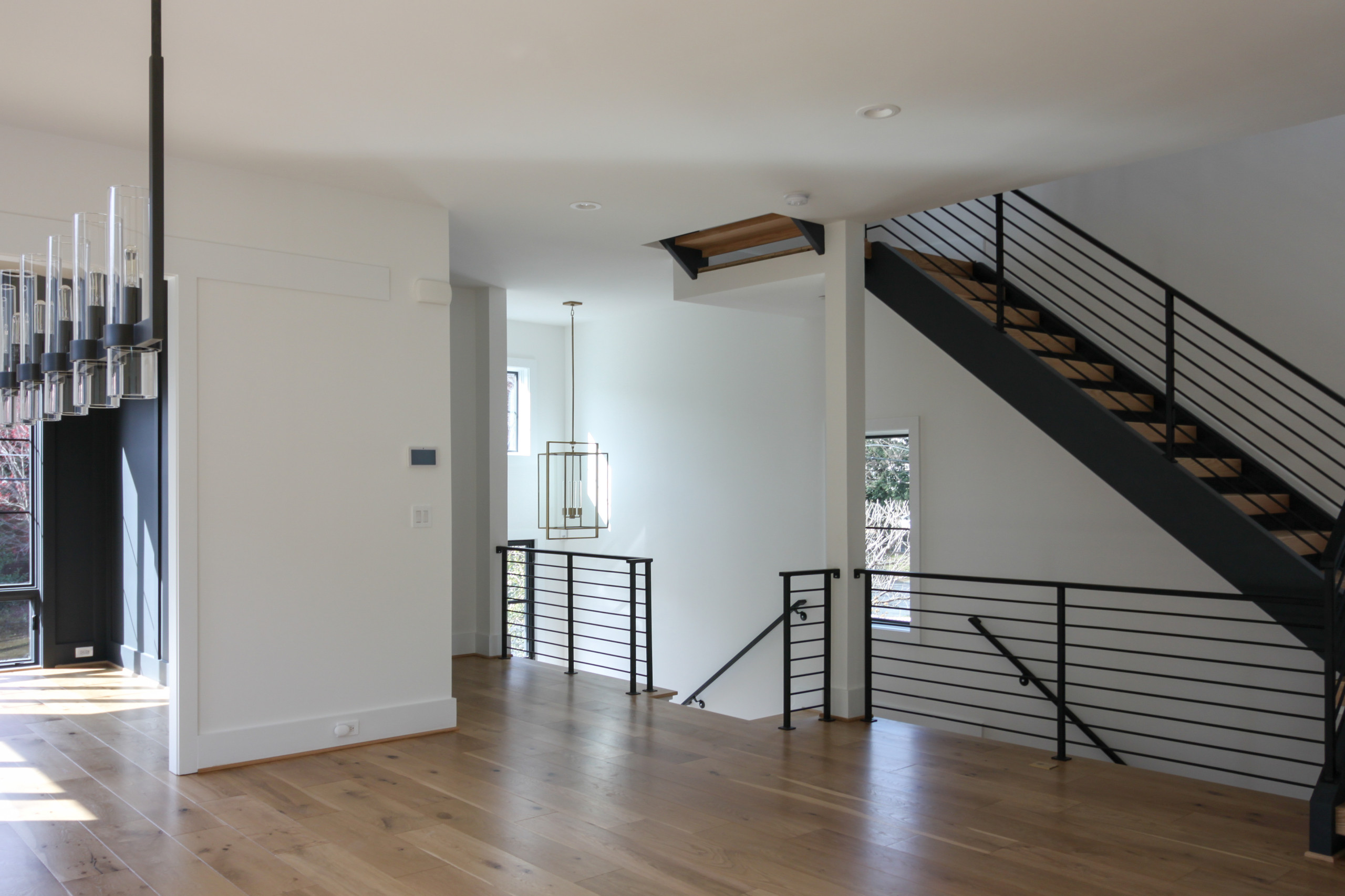 85_Sleek Three-Quarter Turn Multilevel-Staircase, McLean VA 22101