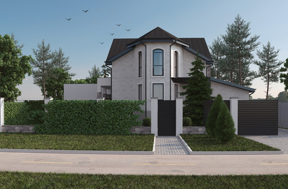 Эскизное решение дома в Нижегородской области