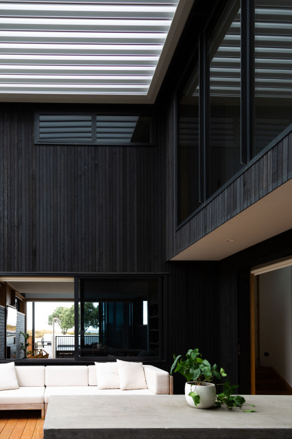 Split House trendy-gaardhave