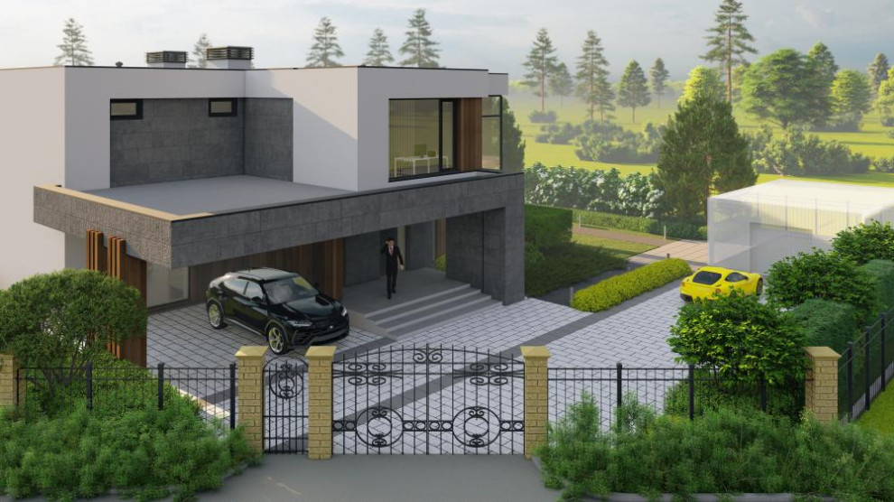 Проект сада в д. Липки Одинцовского района Московской области.