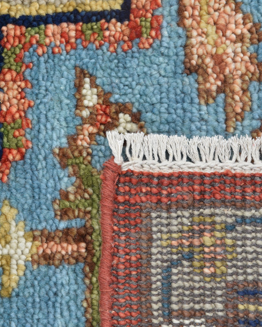 Miranda Handmade Area Rug, Red, 8x10' - Mediterranean - Area Rugs - by ...