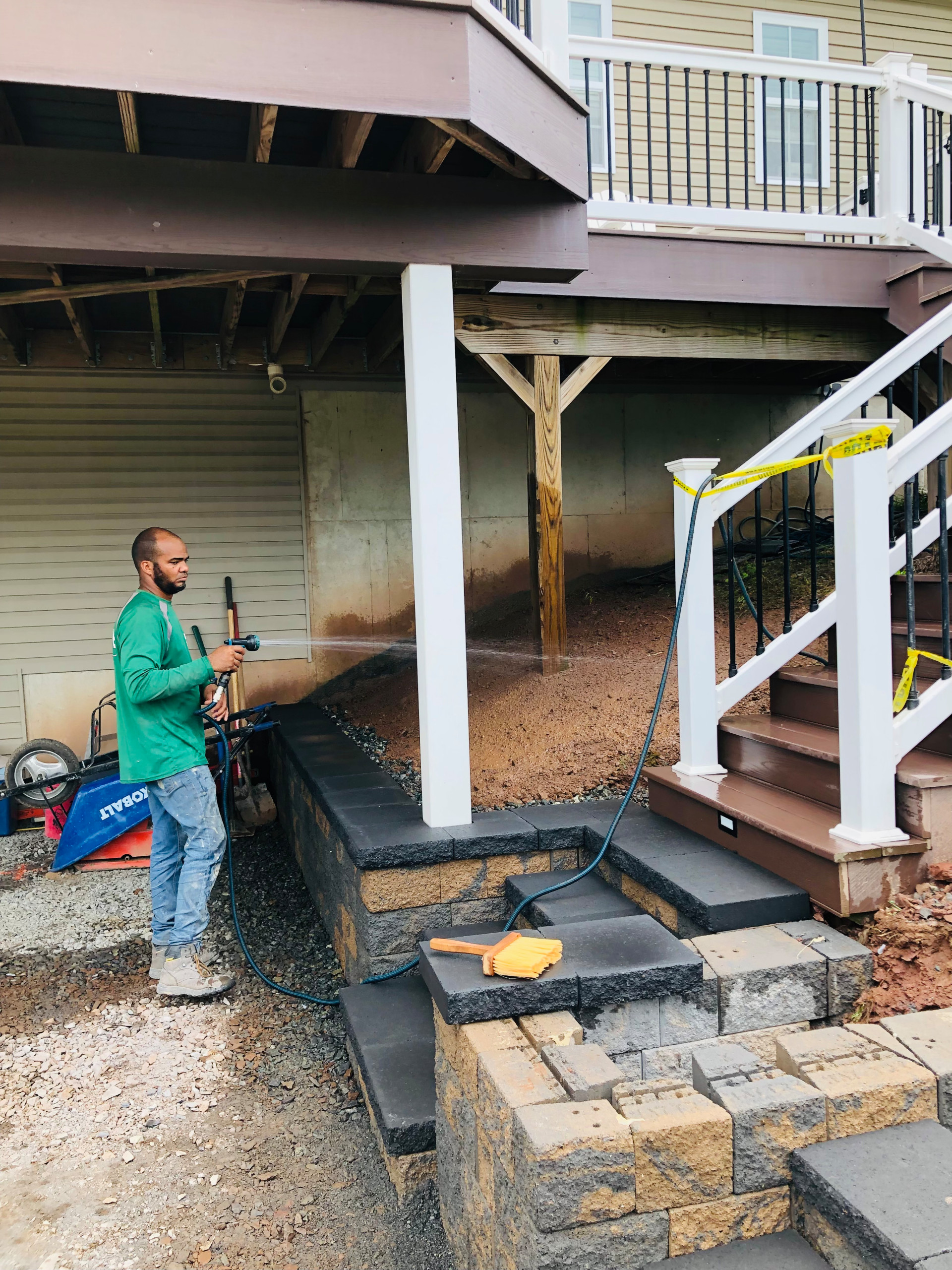 Patio/Steps/Firepit/SittingWall