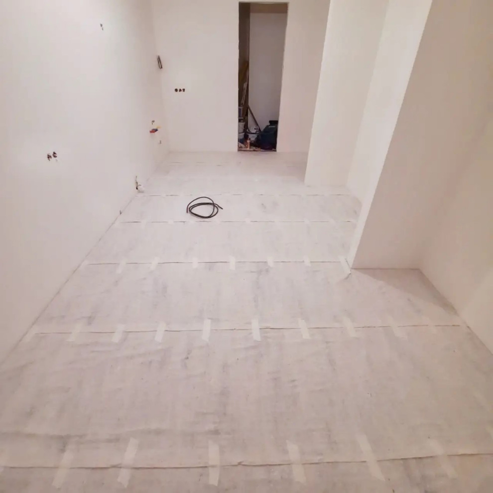 ЗАЩИТА ИНЖЕНЕРНОЙ ДОСКИ ВО ВРЕМЯ РЕМОНТА (УКРЫТИЕ ВОЙЛОКОМ И ОРГАЛИТОМ)