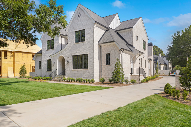 Transitional Custom transitional-house-exterior