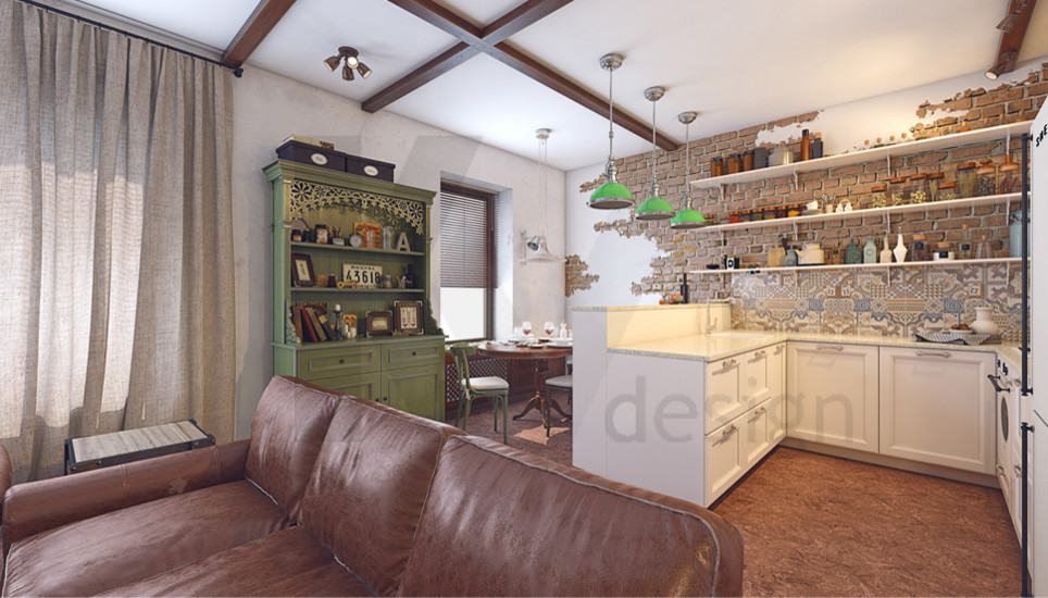 Трешка в стиле "Лофт"