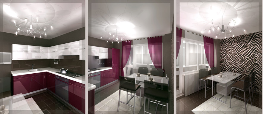 Дизайн интерьера кухни