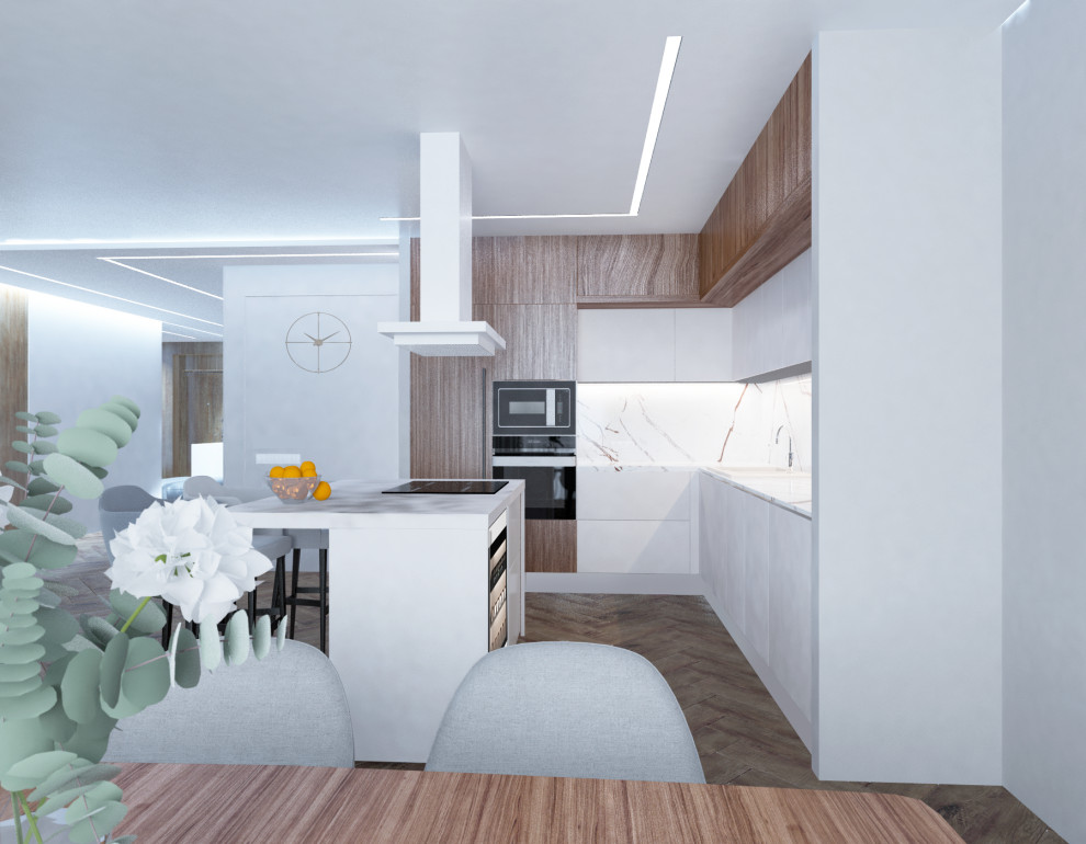 Четырехкомнатная квартира для молодой семьи