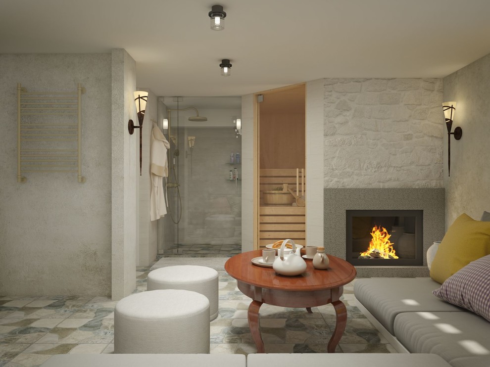 Сочетание в стилей в таунхаусе в Николино