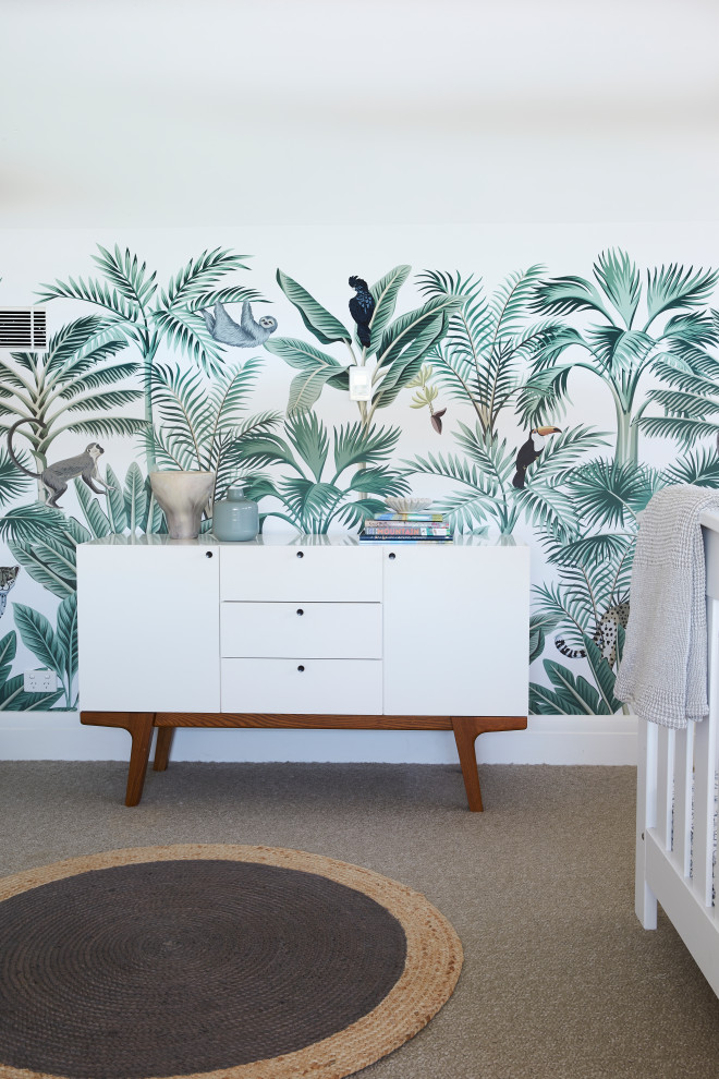 This is an example of a contemporary nursery in Sydney.