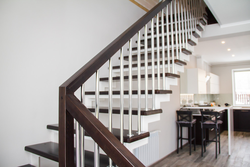 Лестница на открытом каркасе