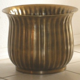 Brass Planters Antique Finish 4 sizes - Traditional - Indoor Pots And ...