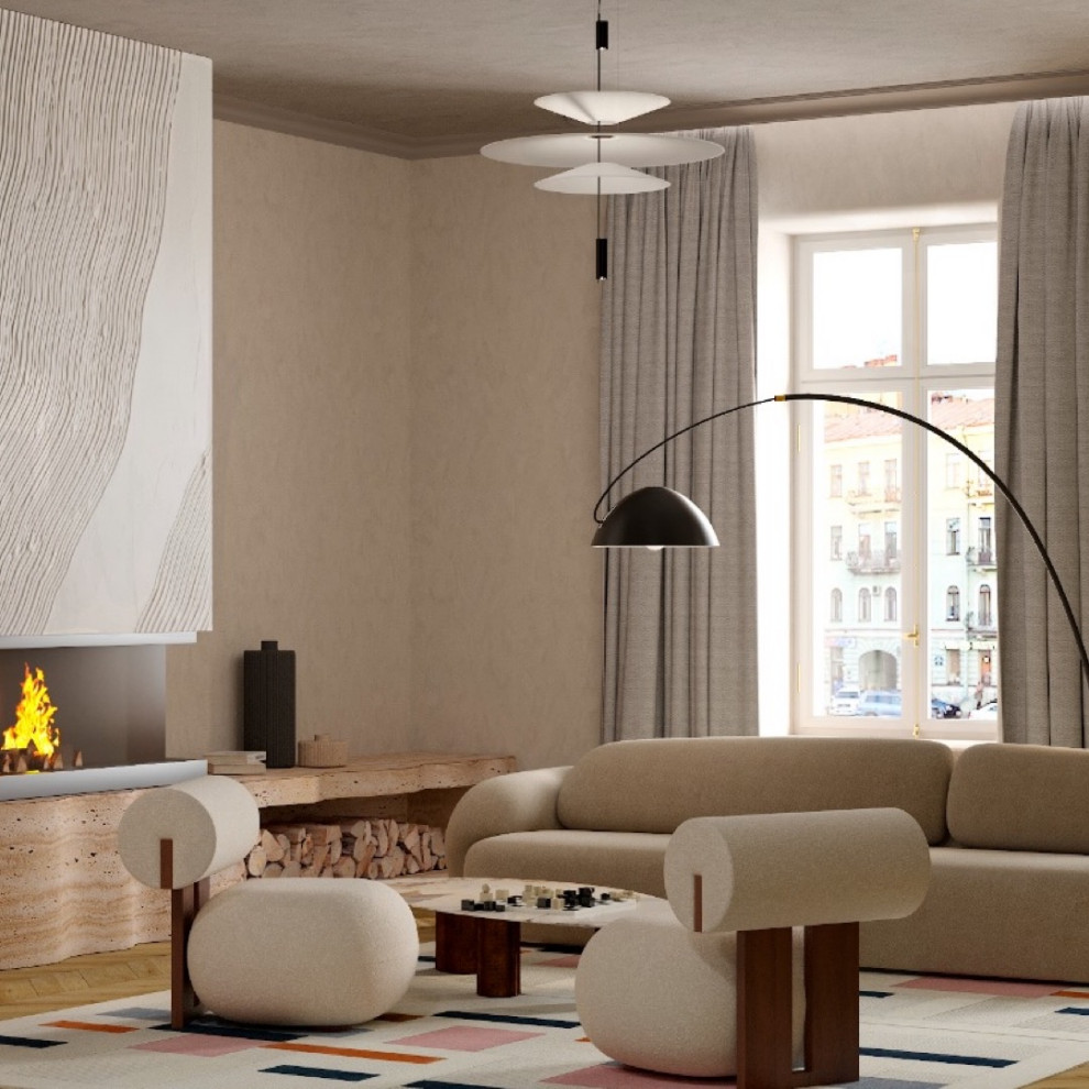 Гостиная в доме на Карповке