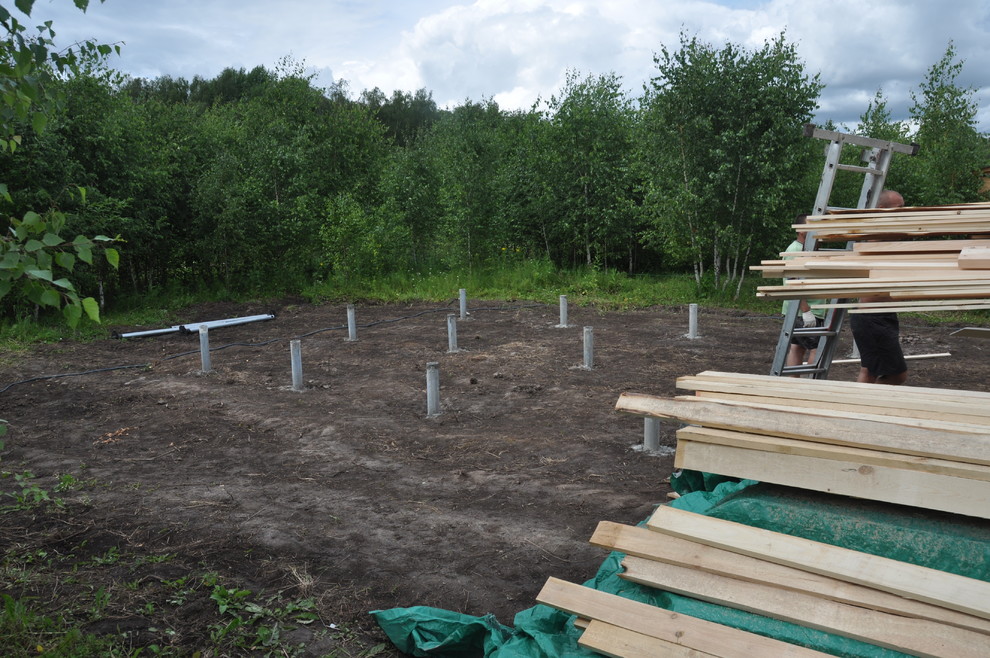 Поселок Ясногорье Московская область Норвежский дом