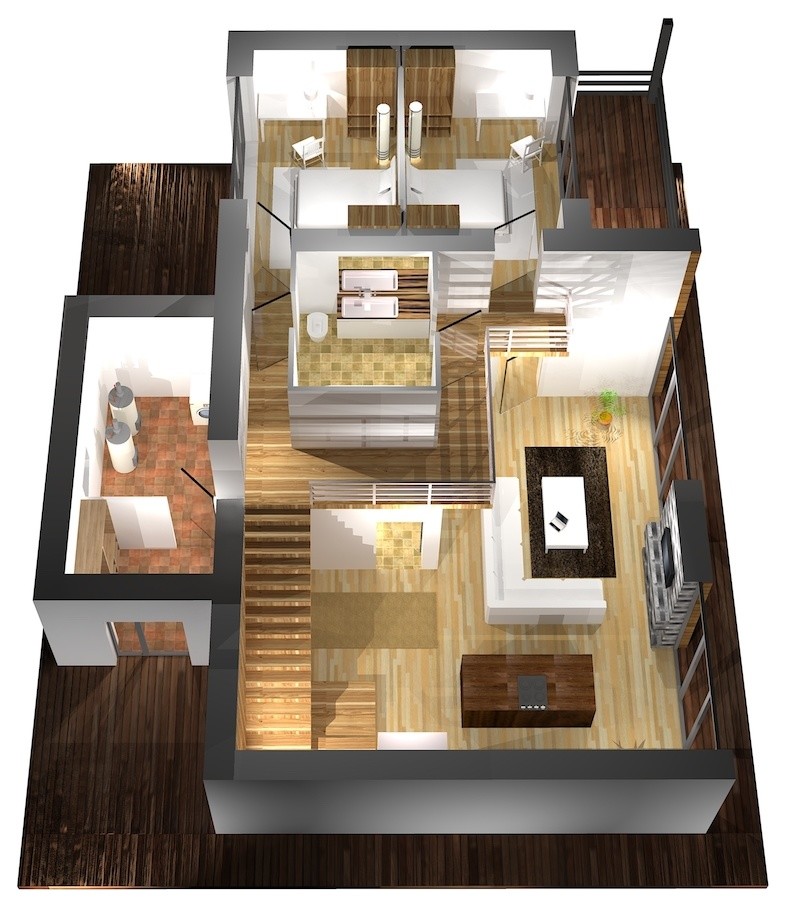 Проект Современное шале