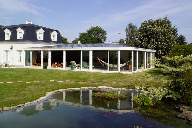 V&eacute;randas - Piscines klassisch-modern-wintergarten