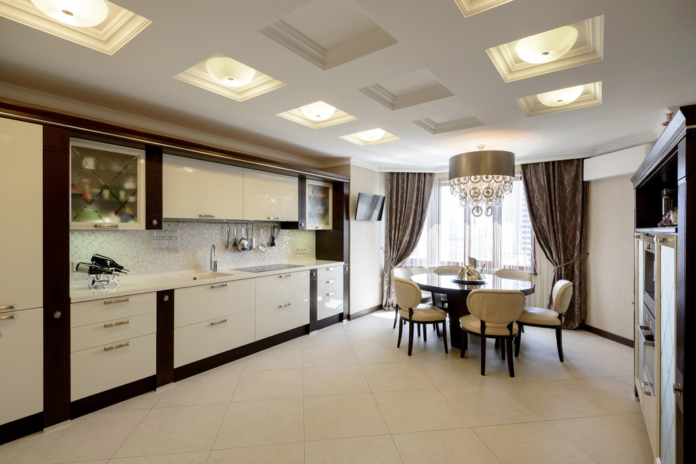 Сдержанное ар-деко для большой семьи