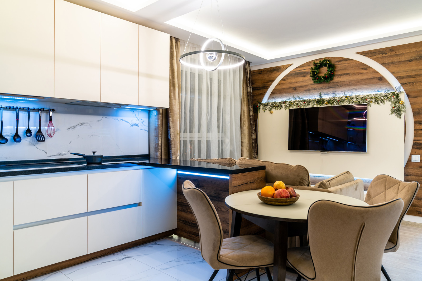 Кухня -гостиная