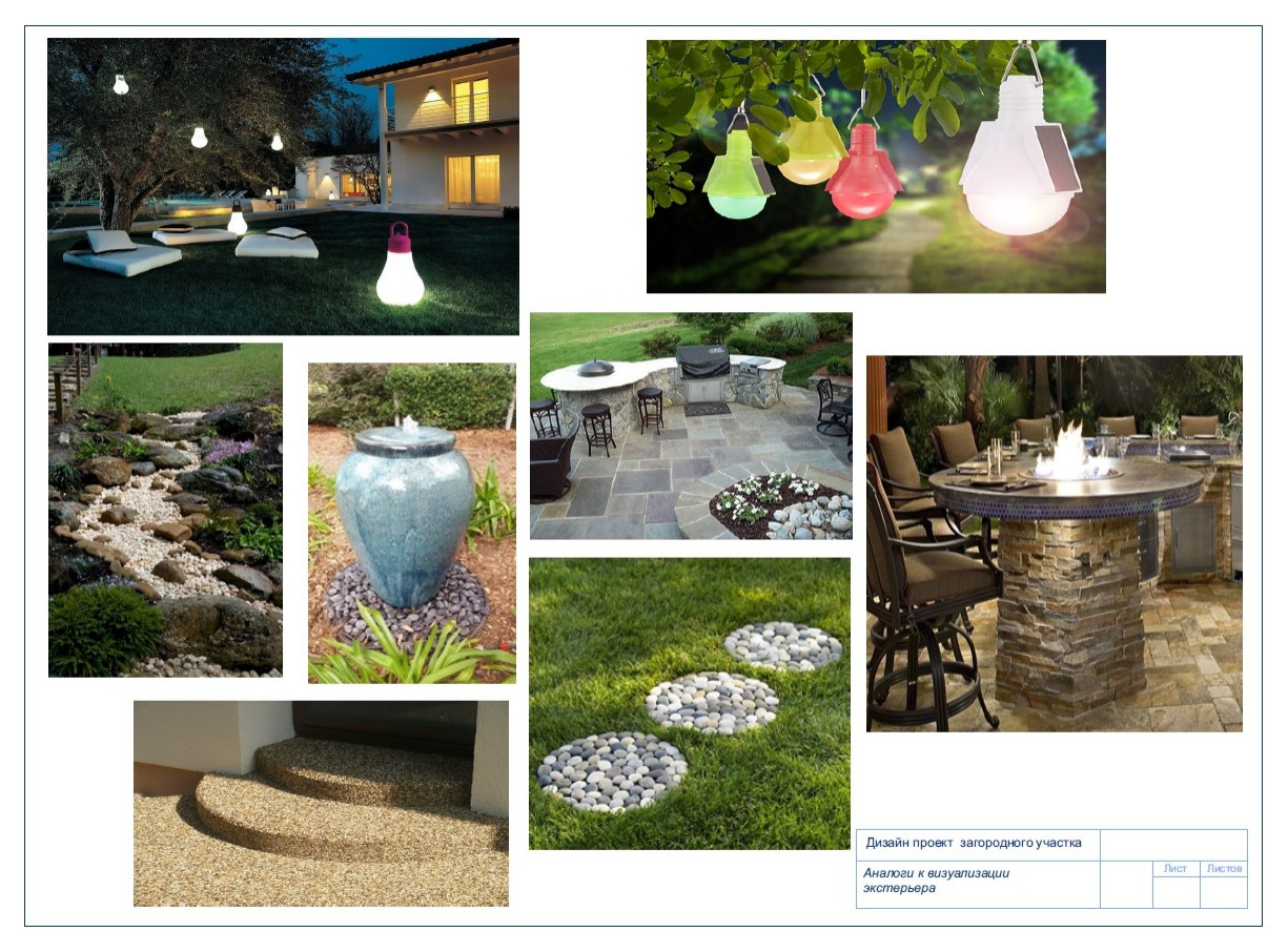 Дом с участком , дипломная работа.